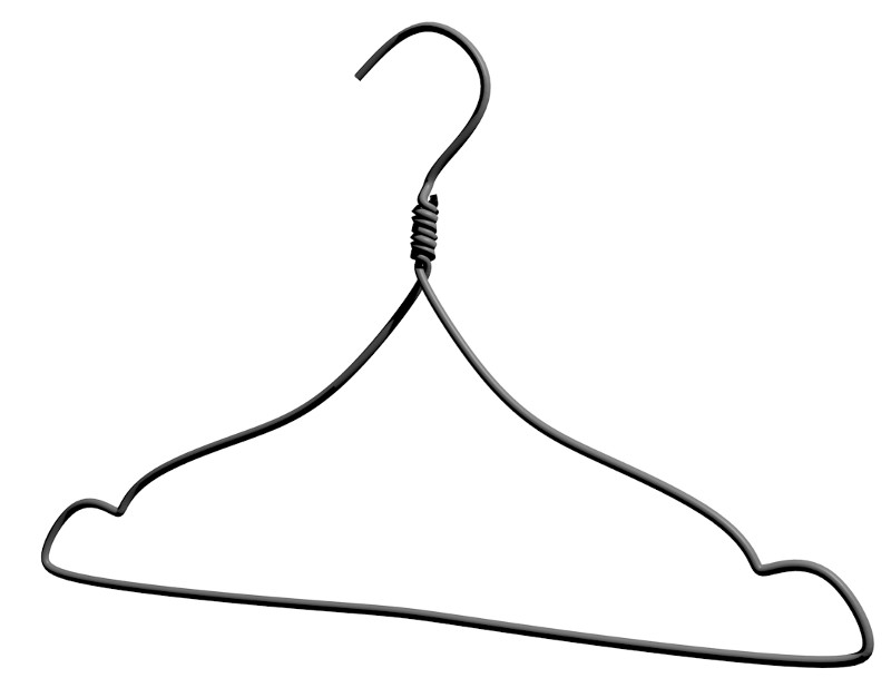 wire coathanger preview image 1
